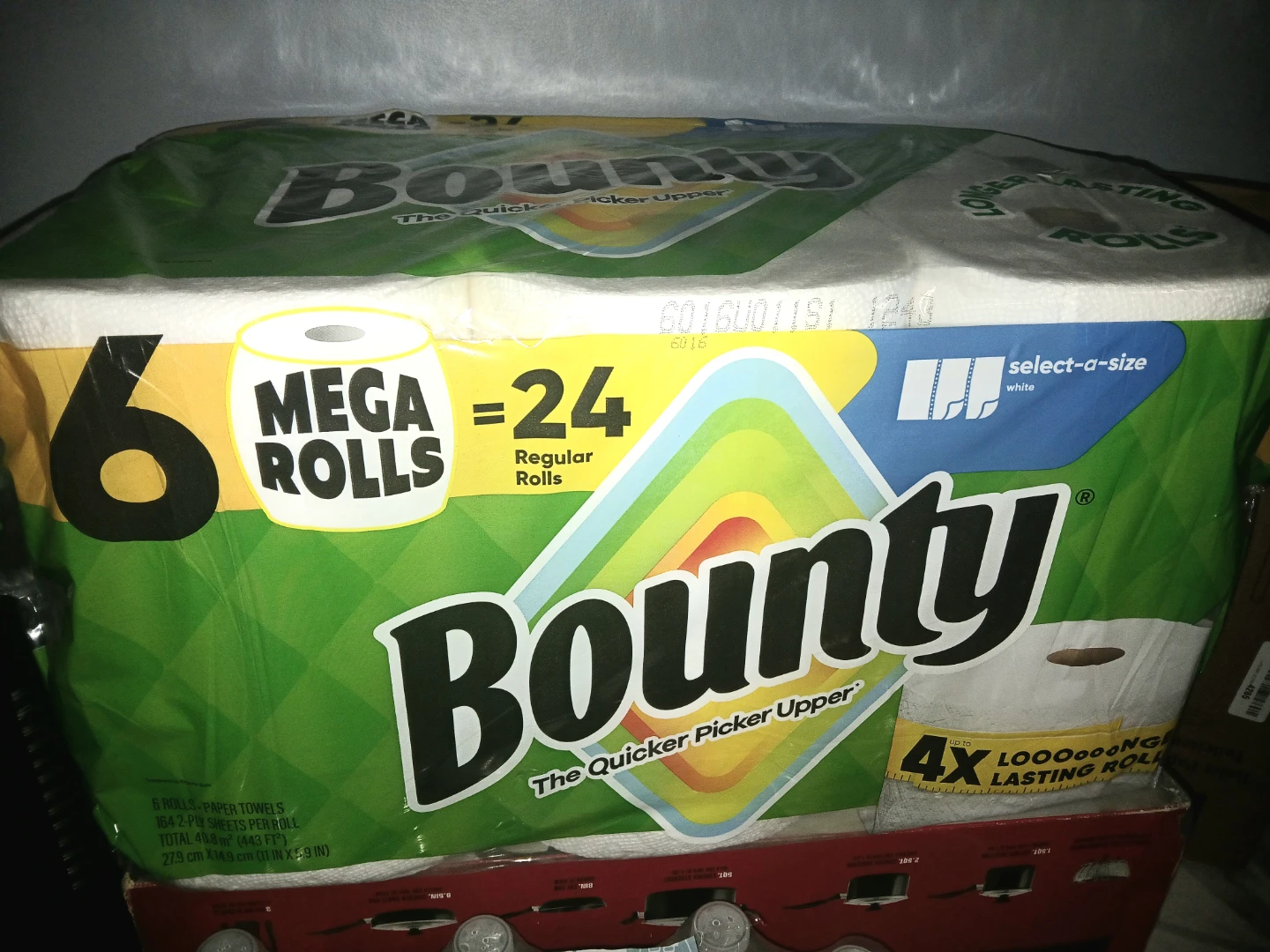 Bounty Select-a-Size Mega Rolls Paper Towels (6 Count)