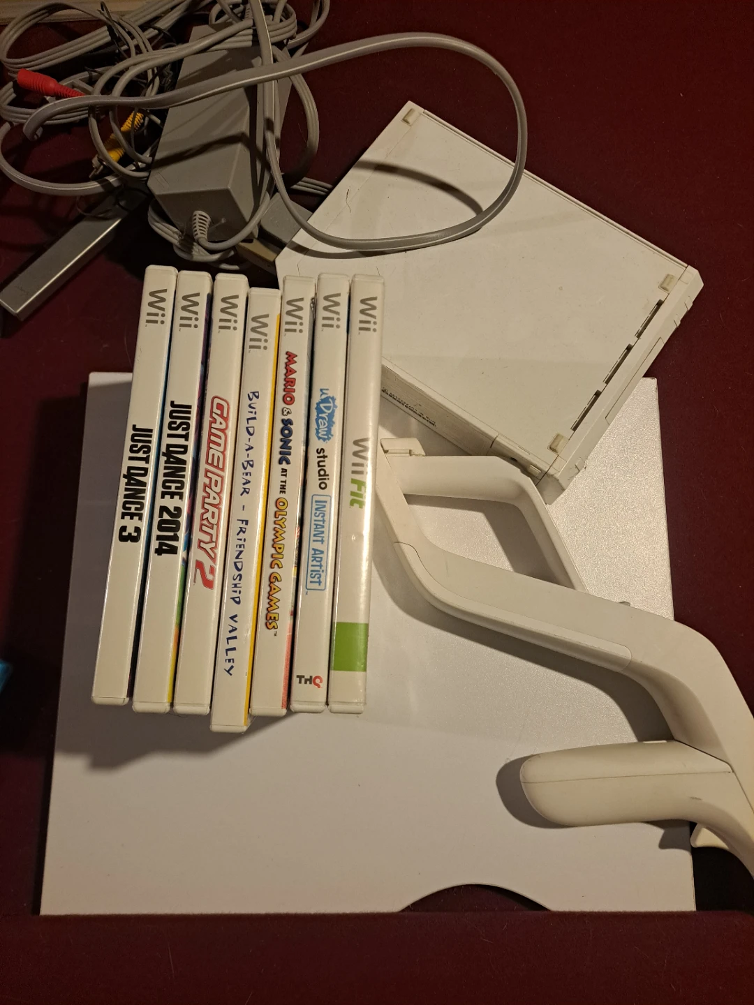 Nintendo Wii Console with Games and Accessories - photo 2