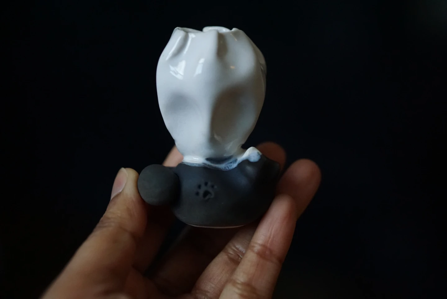 Ceramic Cat Planter/Holder - photo 3