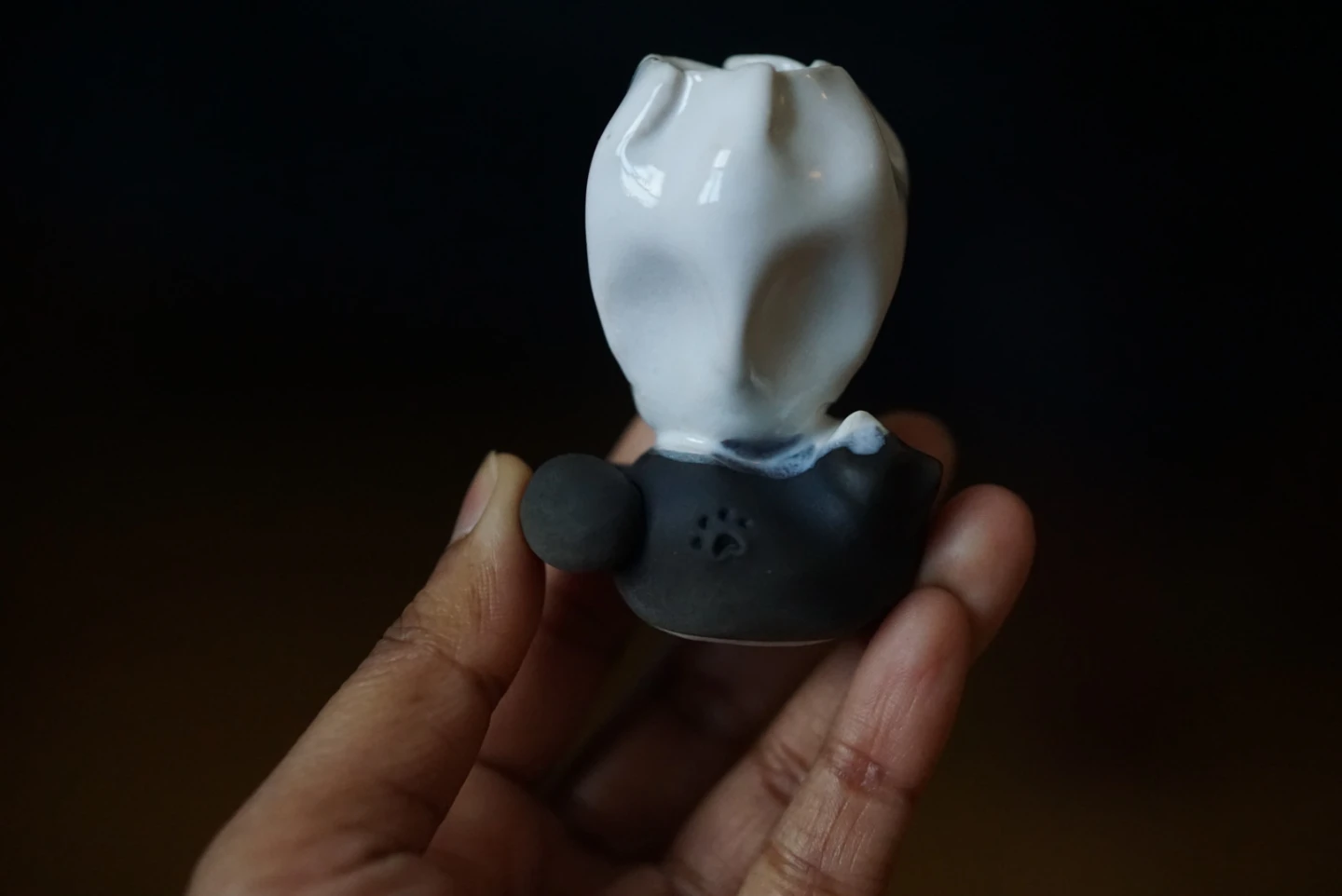 Ceramic Cat Planter/Holder - photo 4