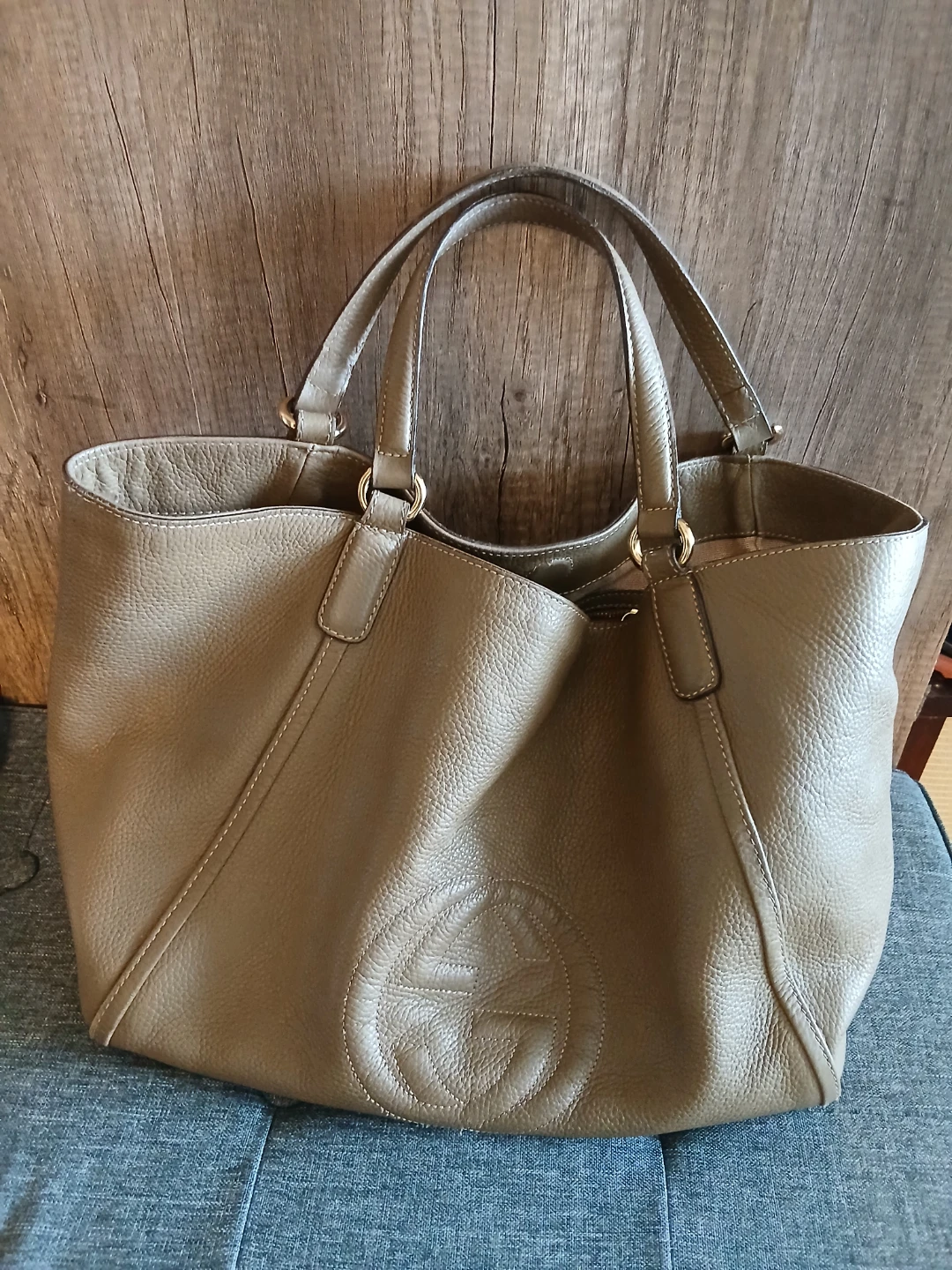 Gucci Leather Tote Bag - photo 2