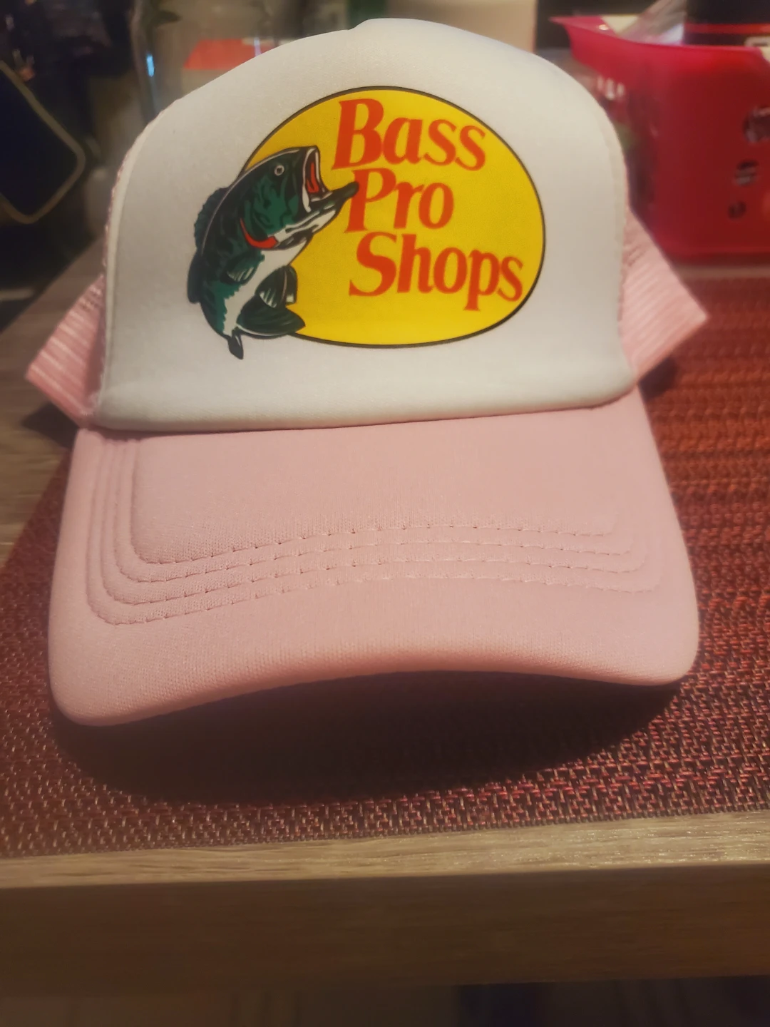 Bass Pro Shops Trucker Hat - Yellow & White