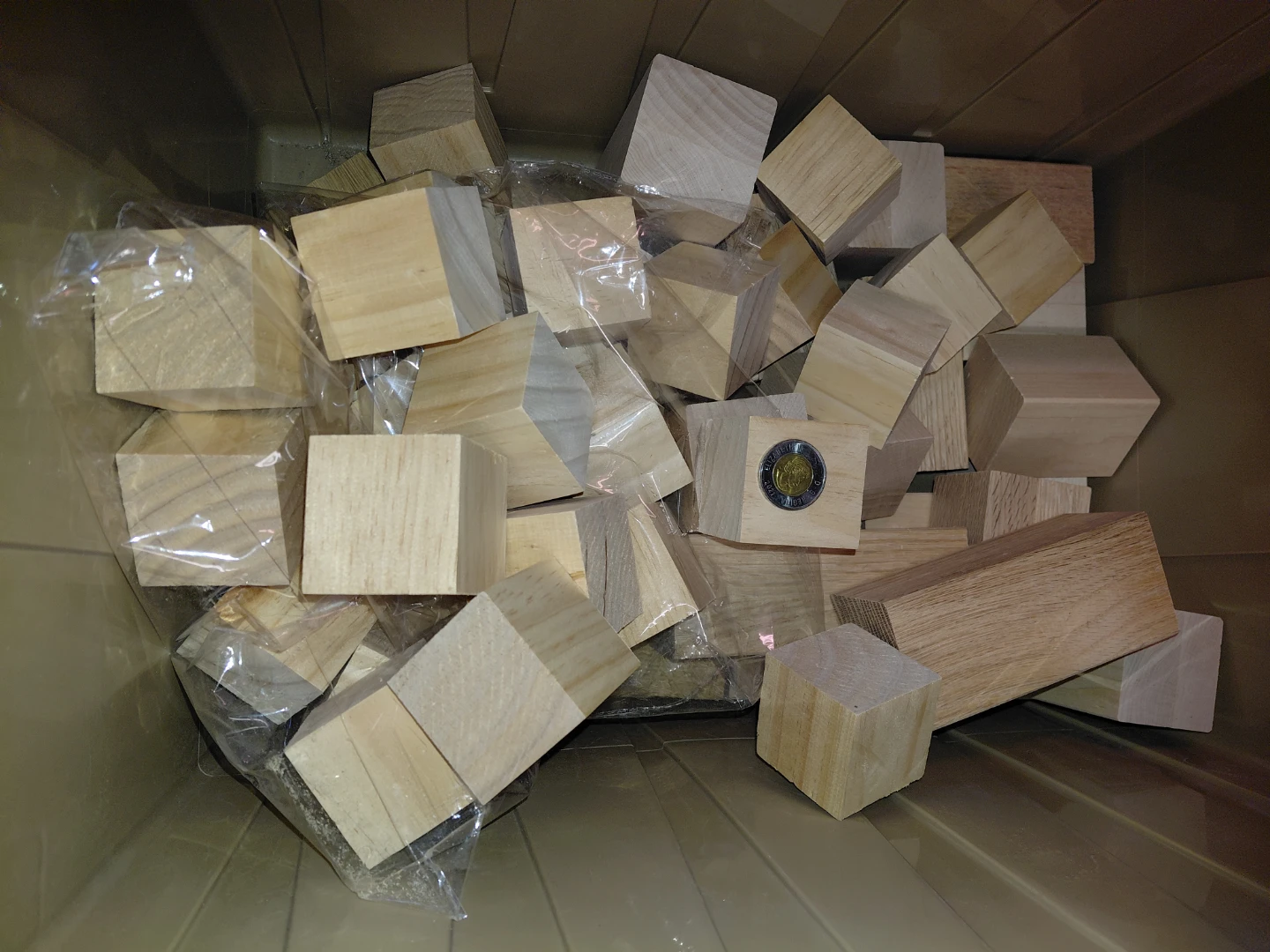 Wood blocks