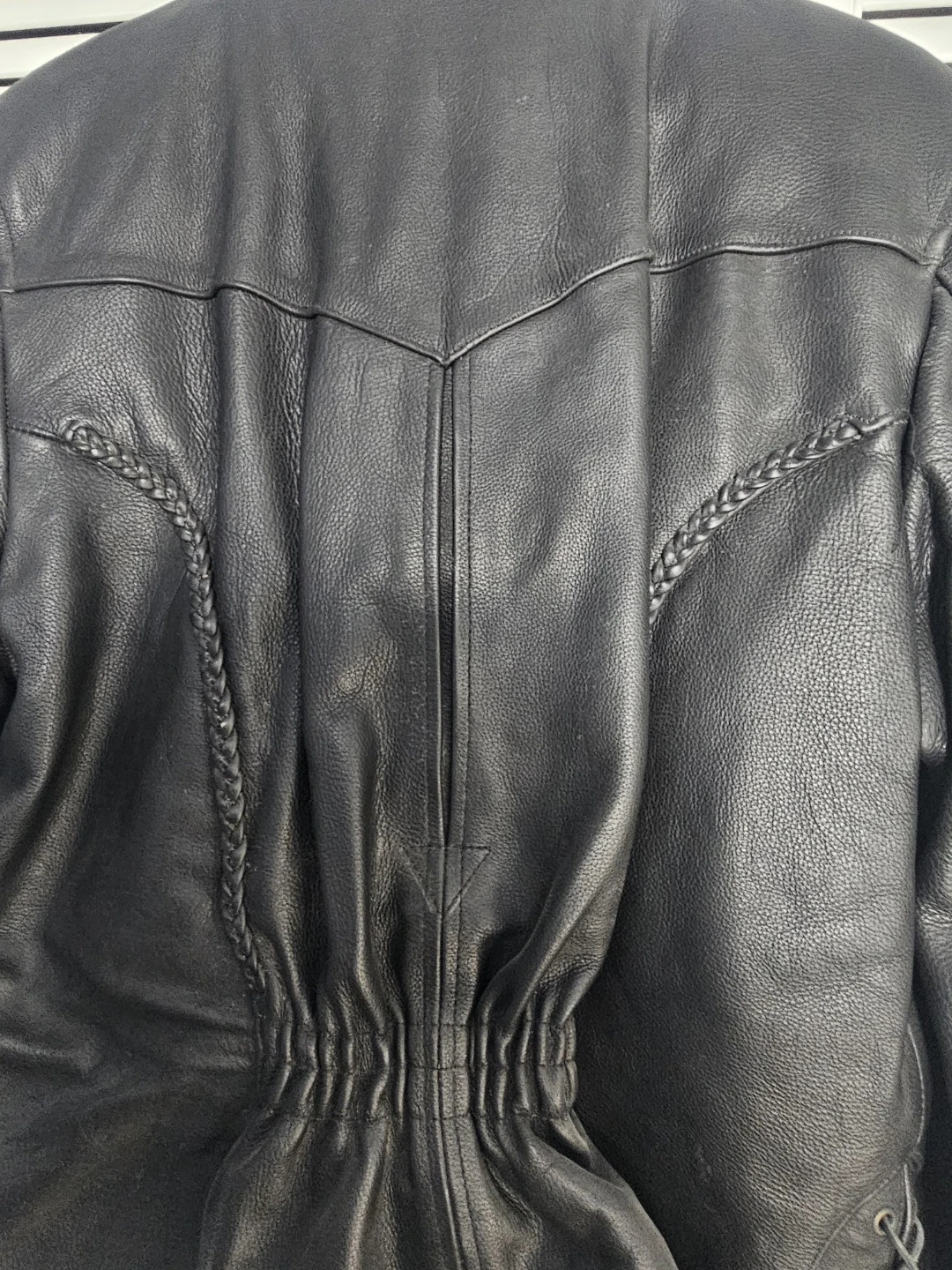 USA Bikers Dream Apparel Leather Motorcycle Jacket 2XL - photo 5
