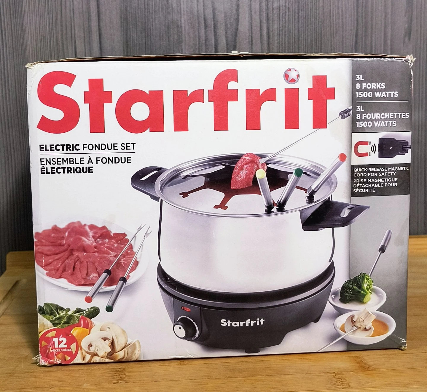 Starfrit Electric Fondue Set