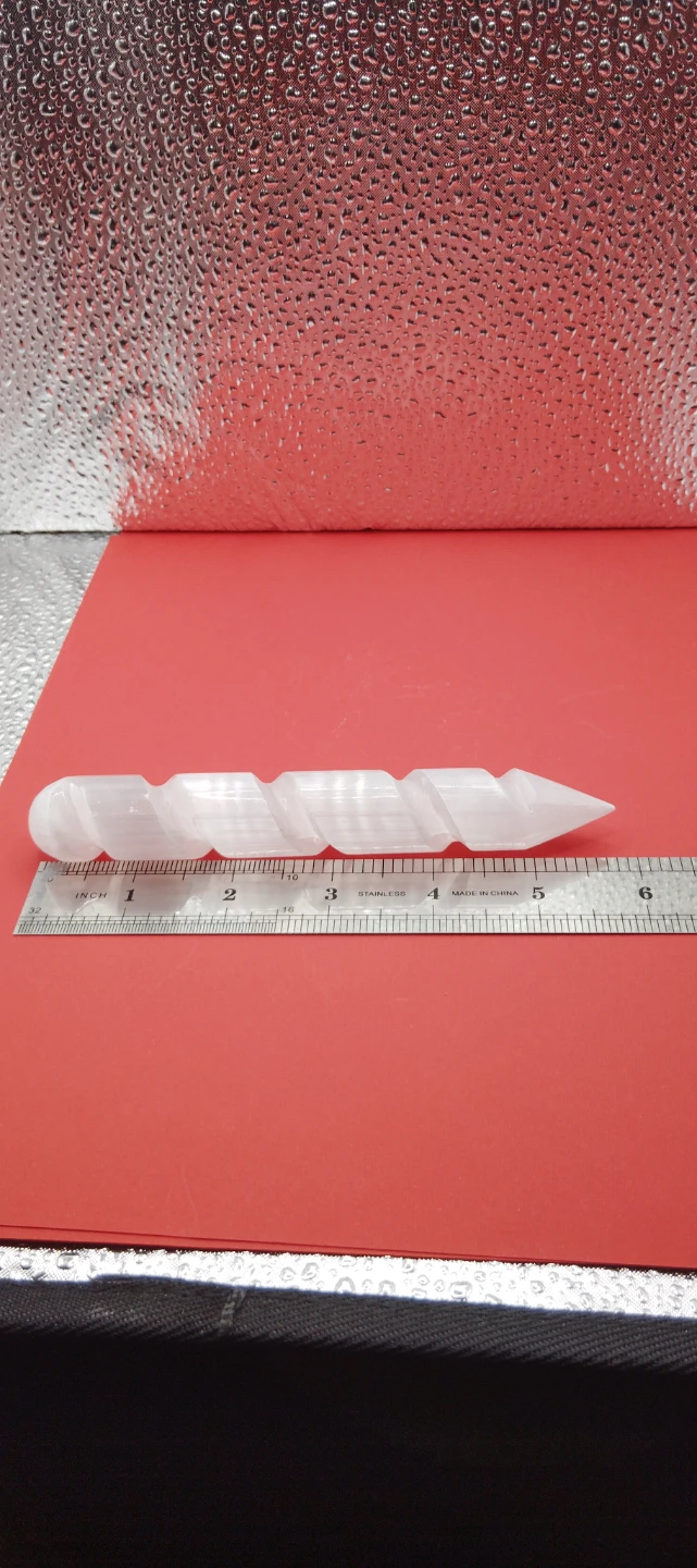 Selenite Crystal Wand massage - photo 3