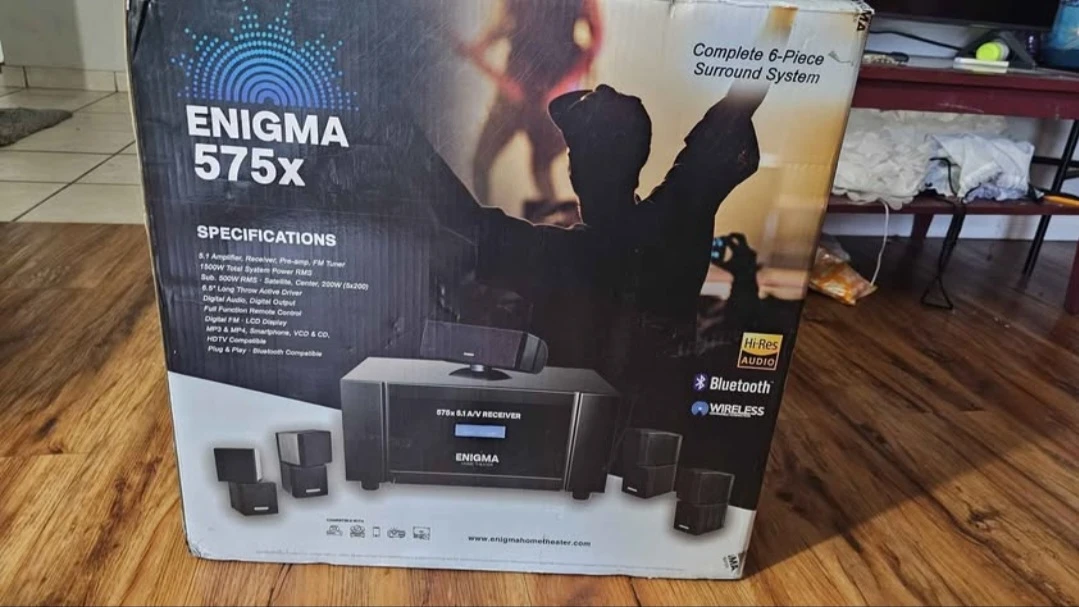 Enigma 575X 6-Piece Surround Sound System🧡 - photo 5