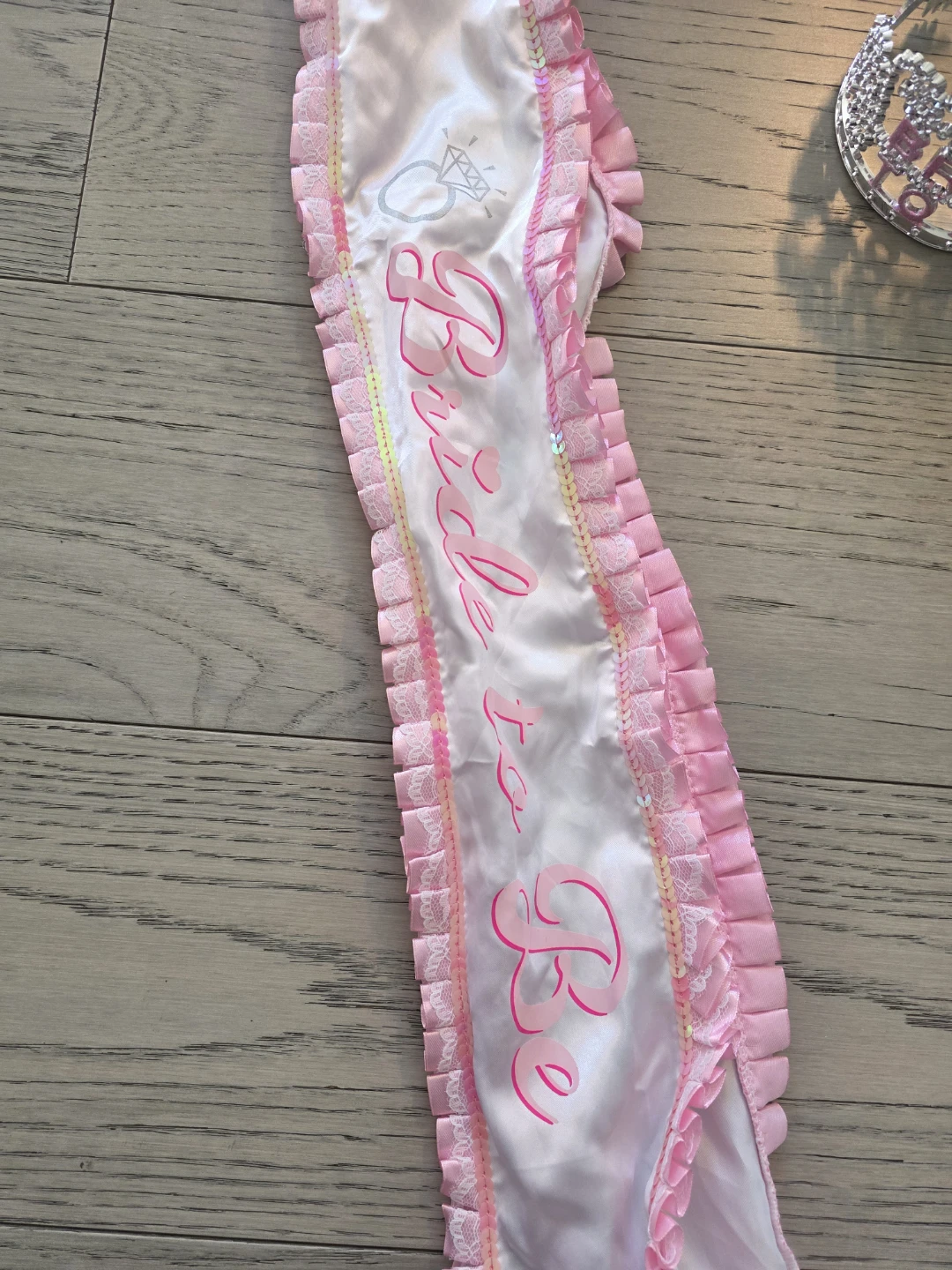 Bride To Be Tiara and Sash Set - photo 3