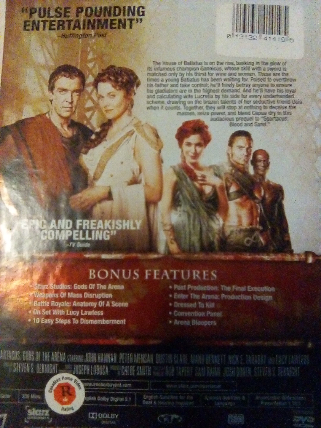 Spartacus: Gods of the Arena The Complete Collection DVD - photo 2