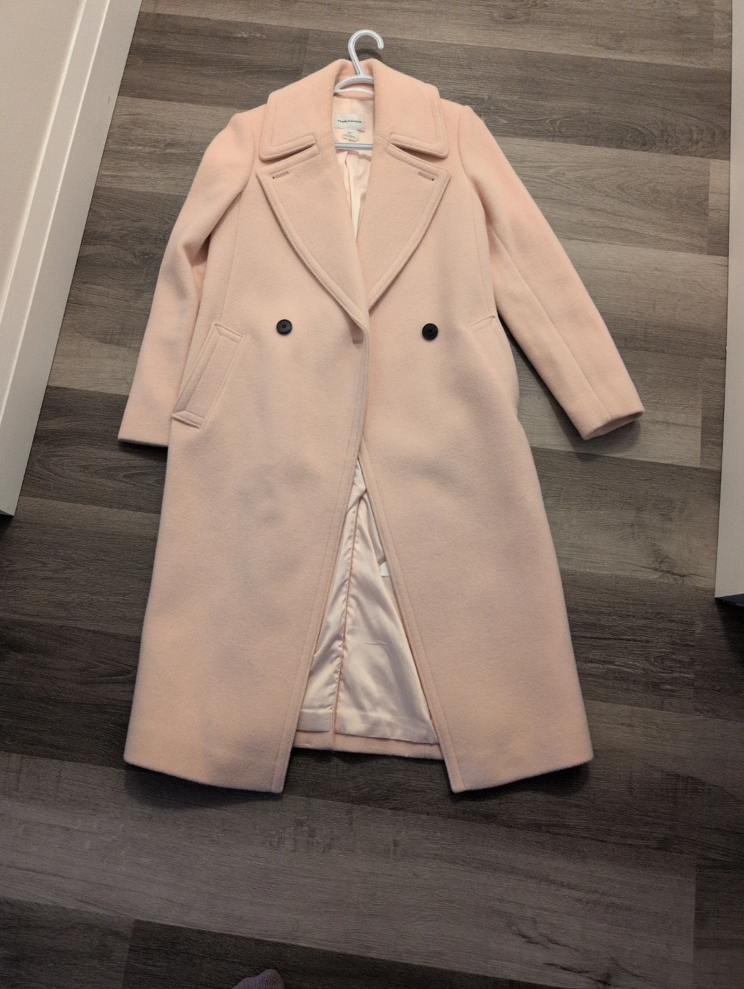MUST GO! Club Monaco Pink Wool Blend Coat Size S/P - photo 2