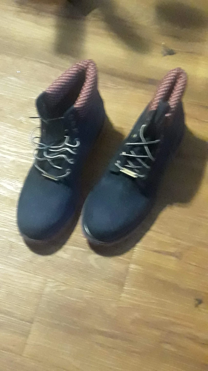Timberland Men's Boots - Navy/Red Size 13 - photo 5