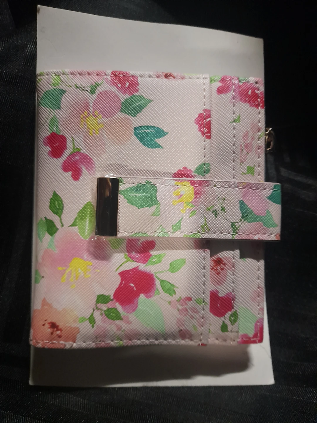 Floral Print Bifold Wallet