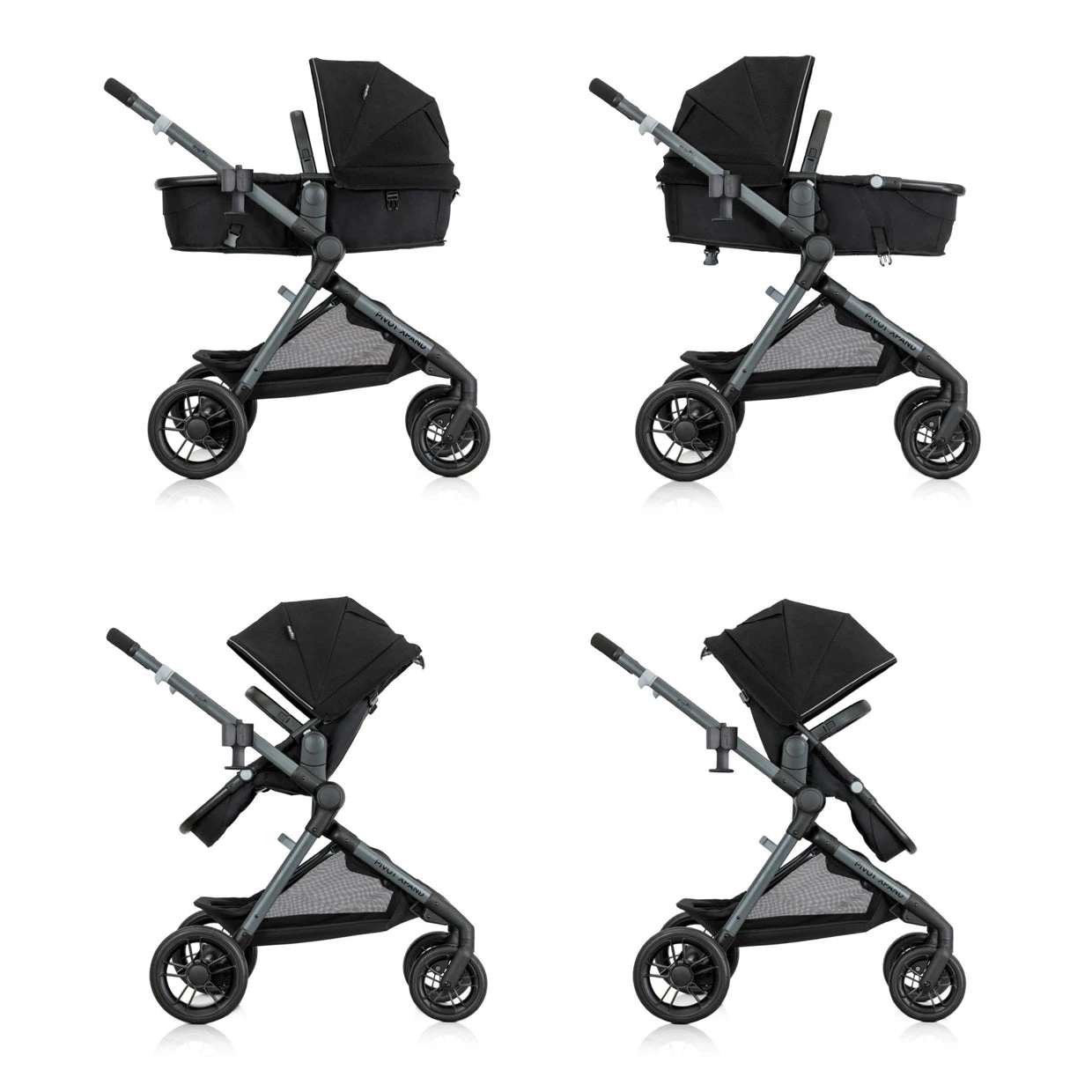 Evenflo Pivot Xpand Single To Double Full Size Modular Stroller - photo 3