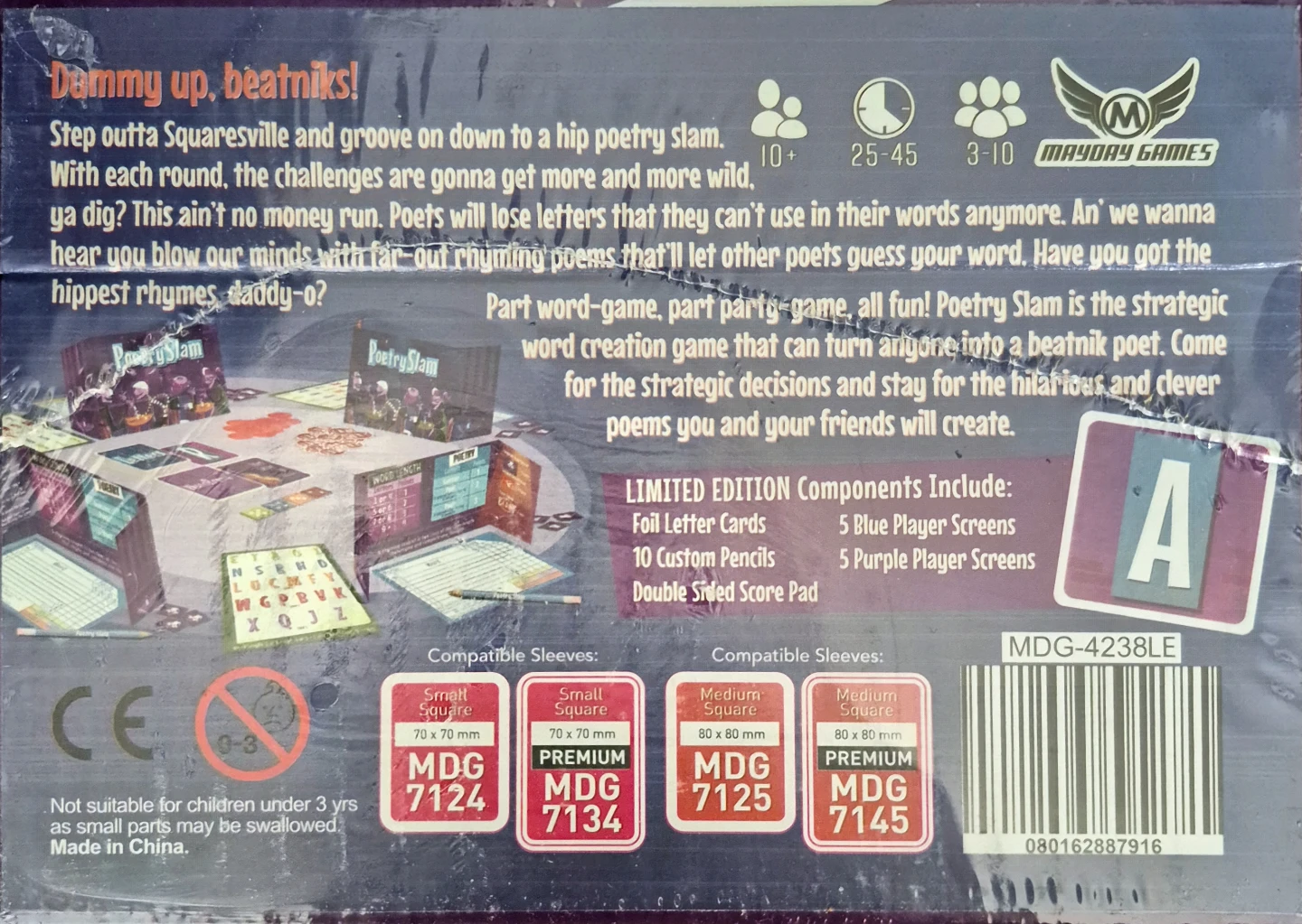 Poetry Slam Limited Edition Board Game by Mayday Games - photo 2