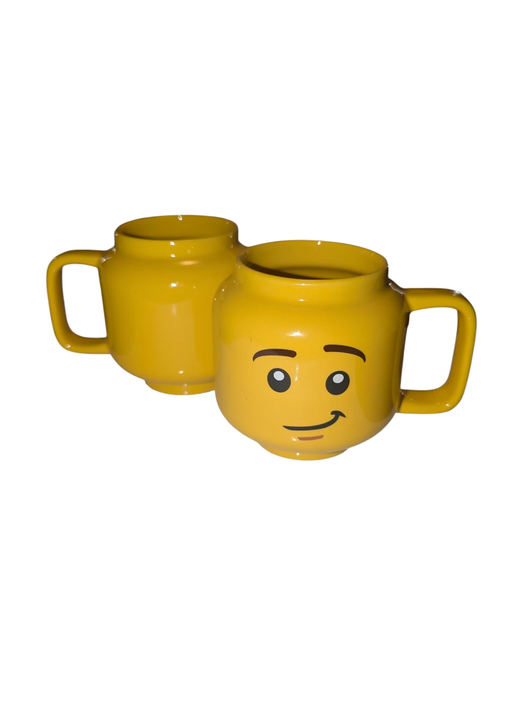 EXC. CONDITION 2 LEGO Minifigure Ceramic Mugs $30/pair - photo 3