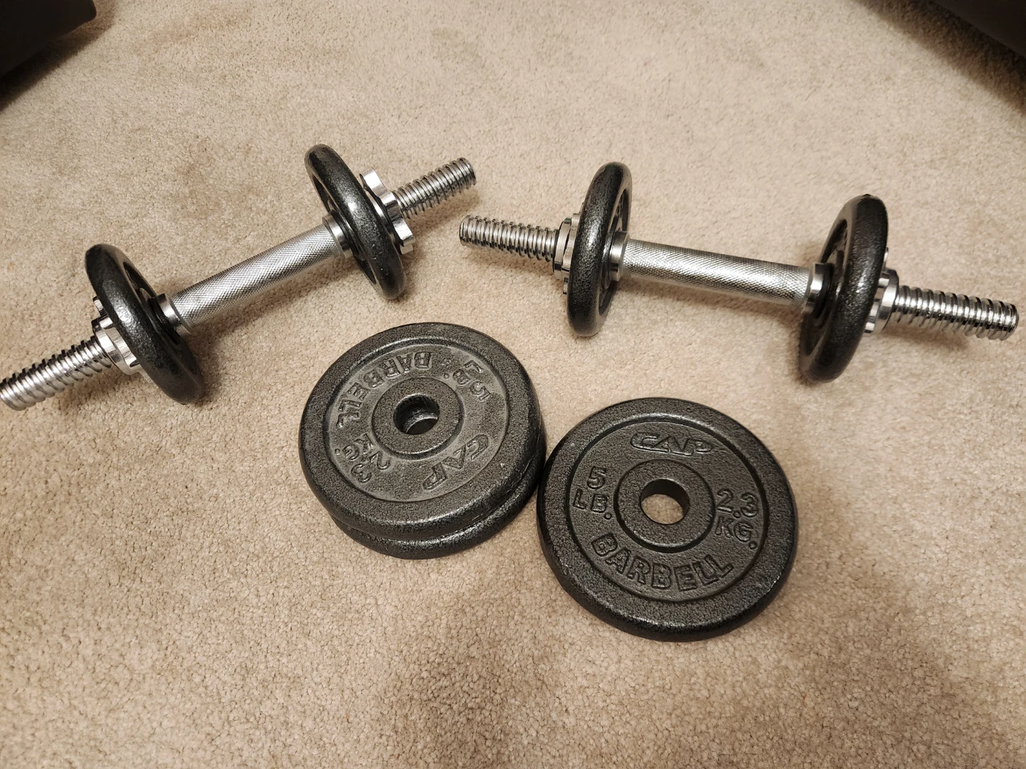 CAP Barbell Adjustable Dumbbell Set