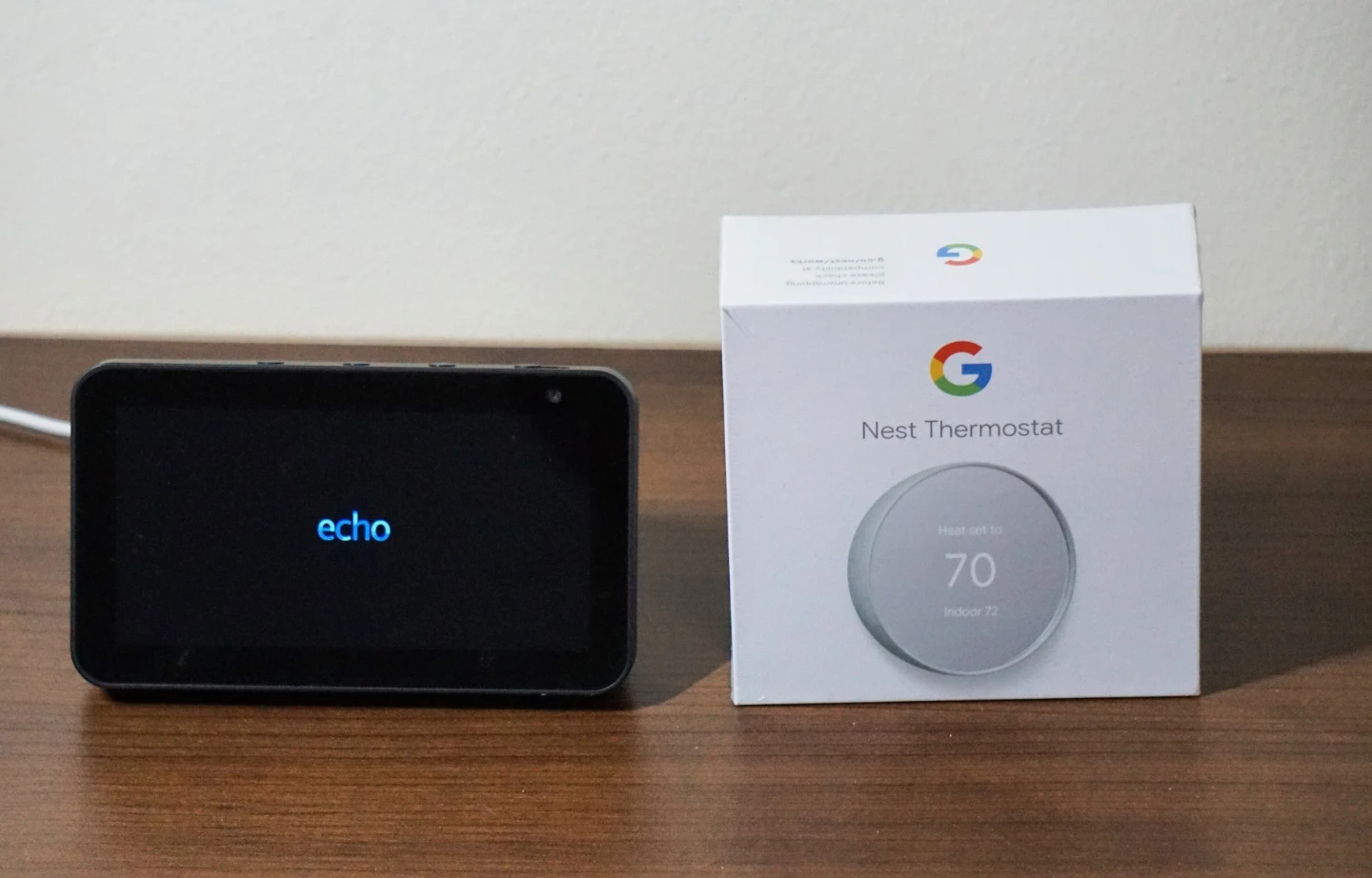 Amazon Echo & Google Nest Thermostat - photo 2