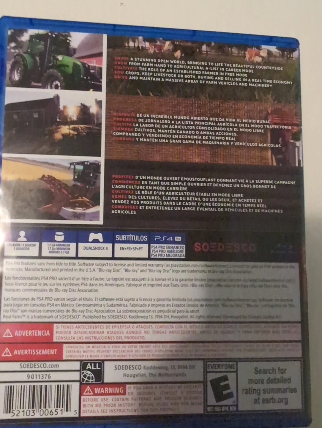 Real Farm PS4 Video Game - photo 2