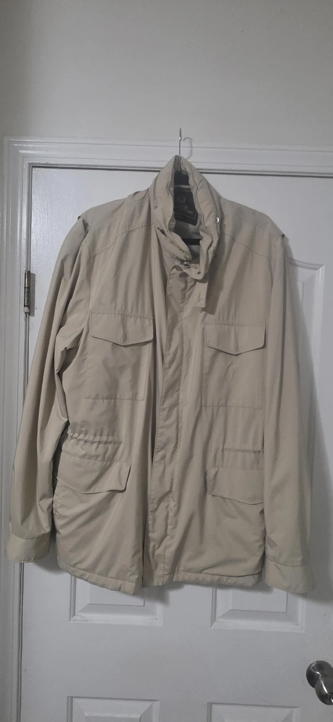 Loro Piana Men's Neutral Color Traveller Jacket (Size XL)
