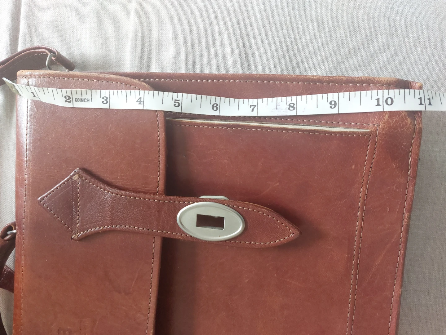 Brown Leather Briefcase🥕 - photo 5