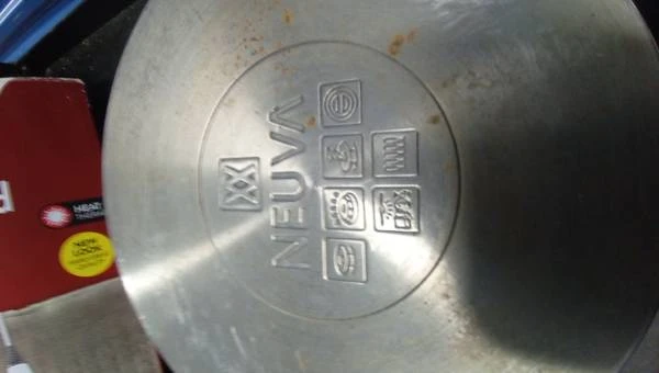 Neuva Stainless Steel Pot with Glass Lid "🧡" - photo 4