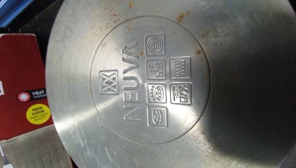 Neuva Stainless Steel Pot with Glass Lid "🧡" - photo 5