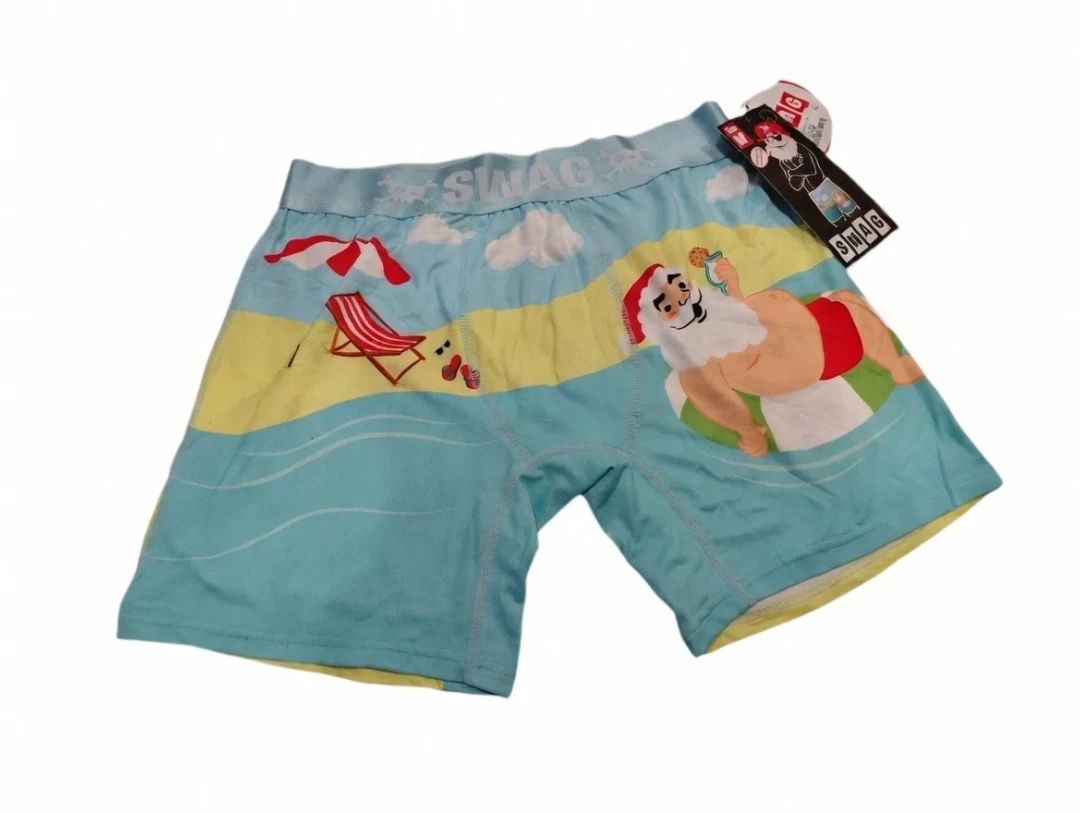 SWAG Men's Boxer Briefs medium santa claus