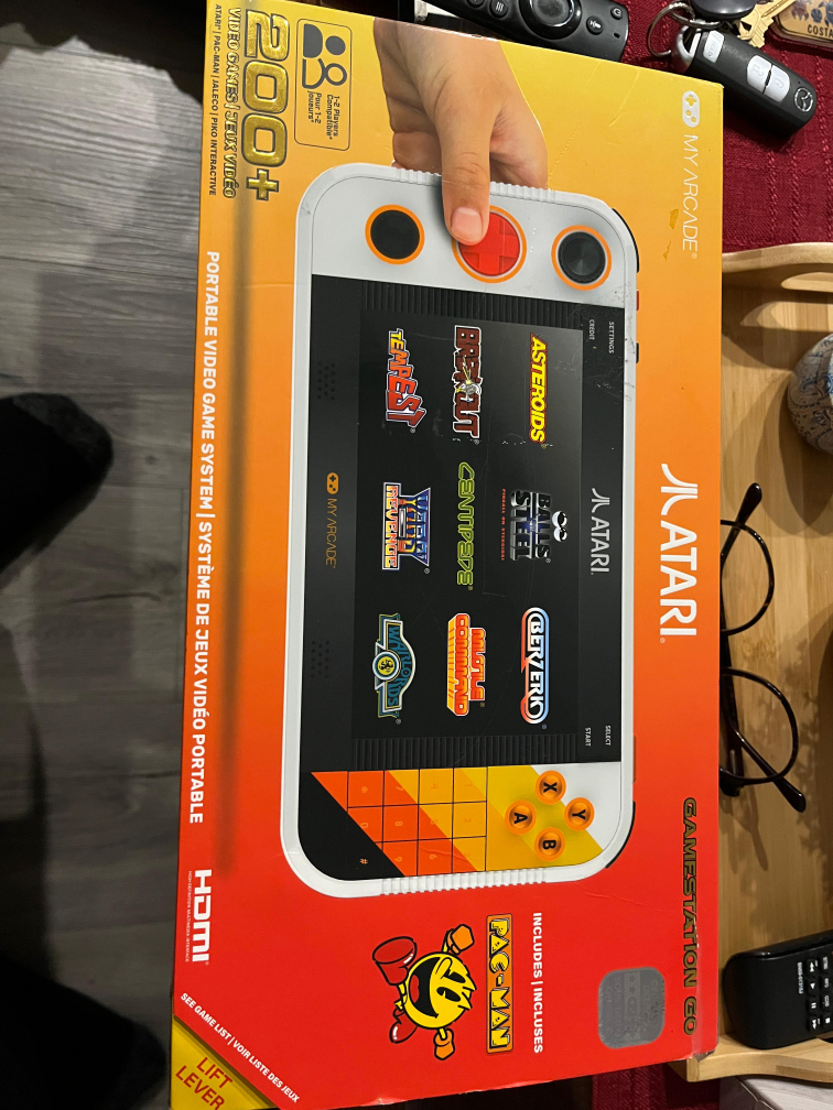 My Arcade Atari Gamestation Go Portable Video Game System - photo 2