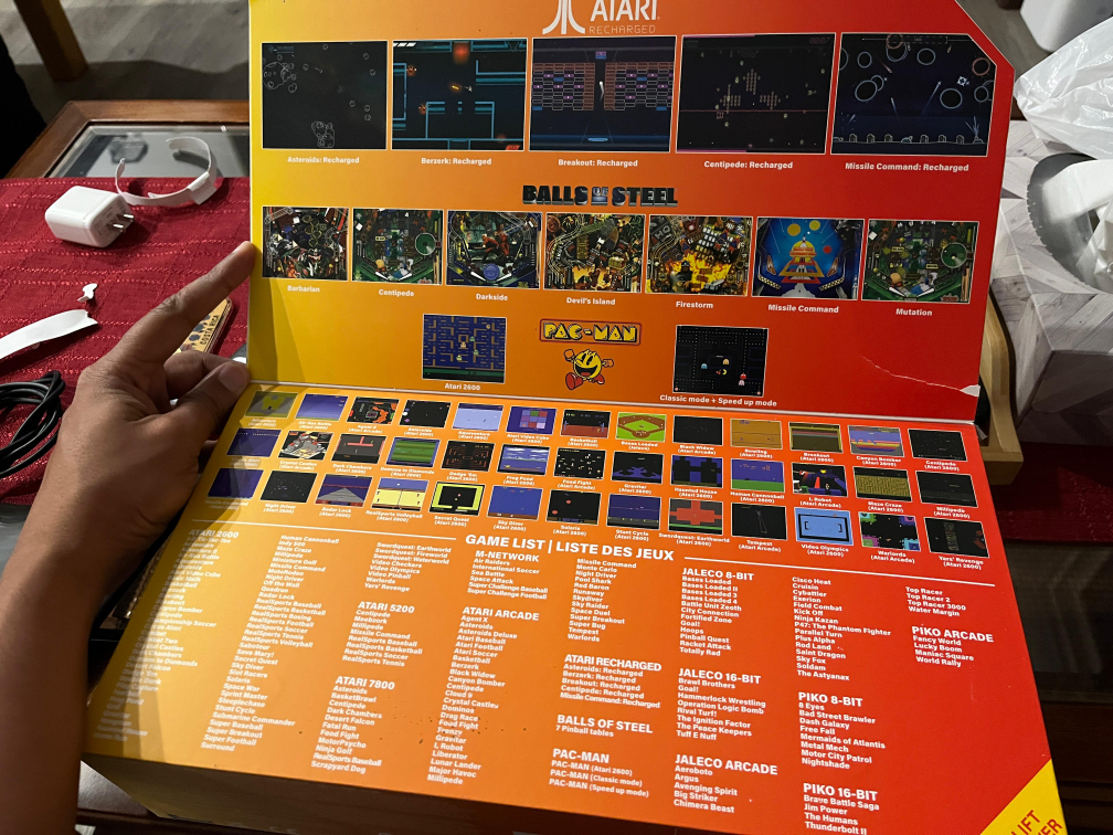 My Arcade Atari Gamestation Go Portable Video Game System - photo 3