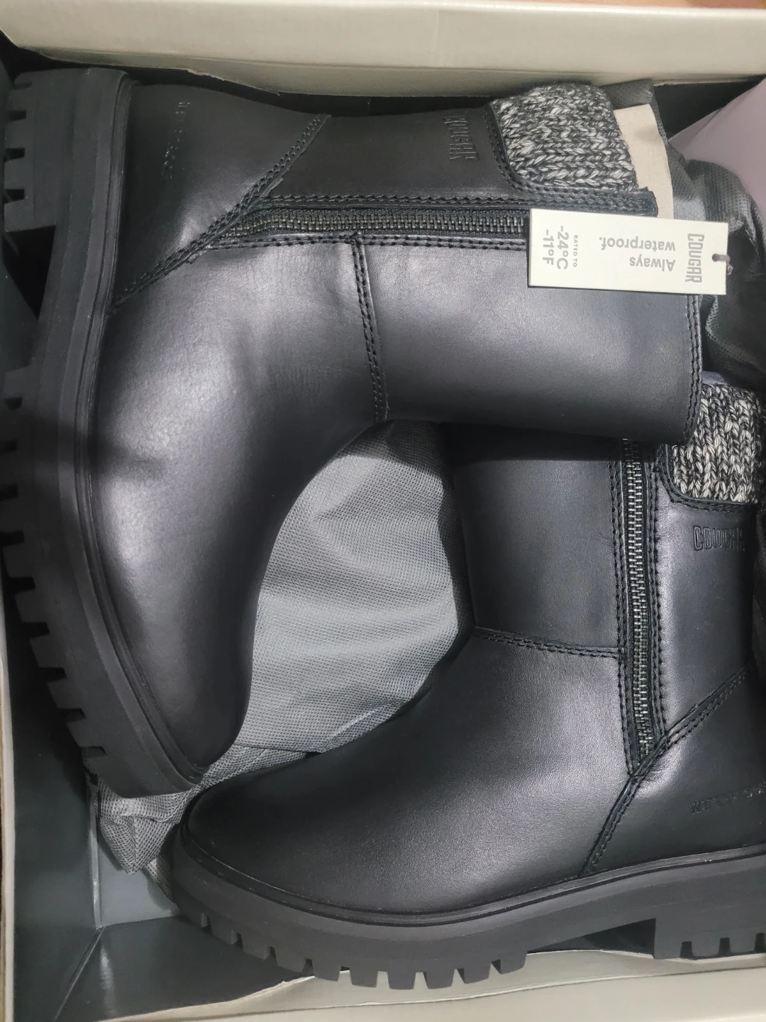 Cougar Women's Waterproof Leather Boots - Size 6