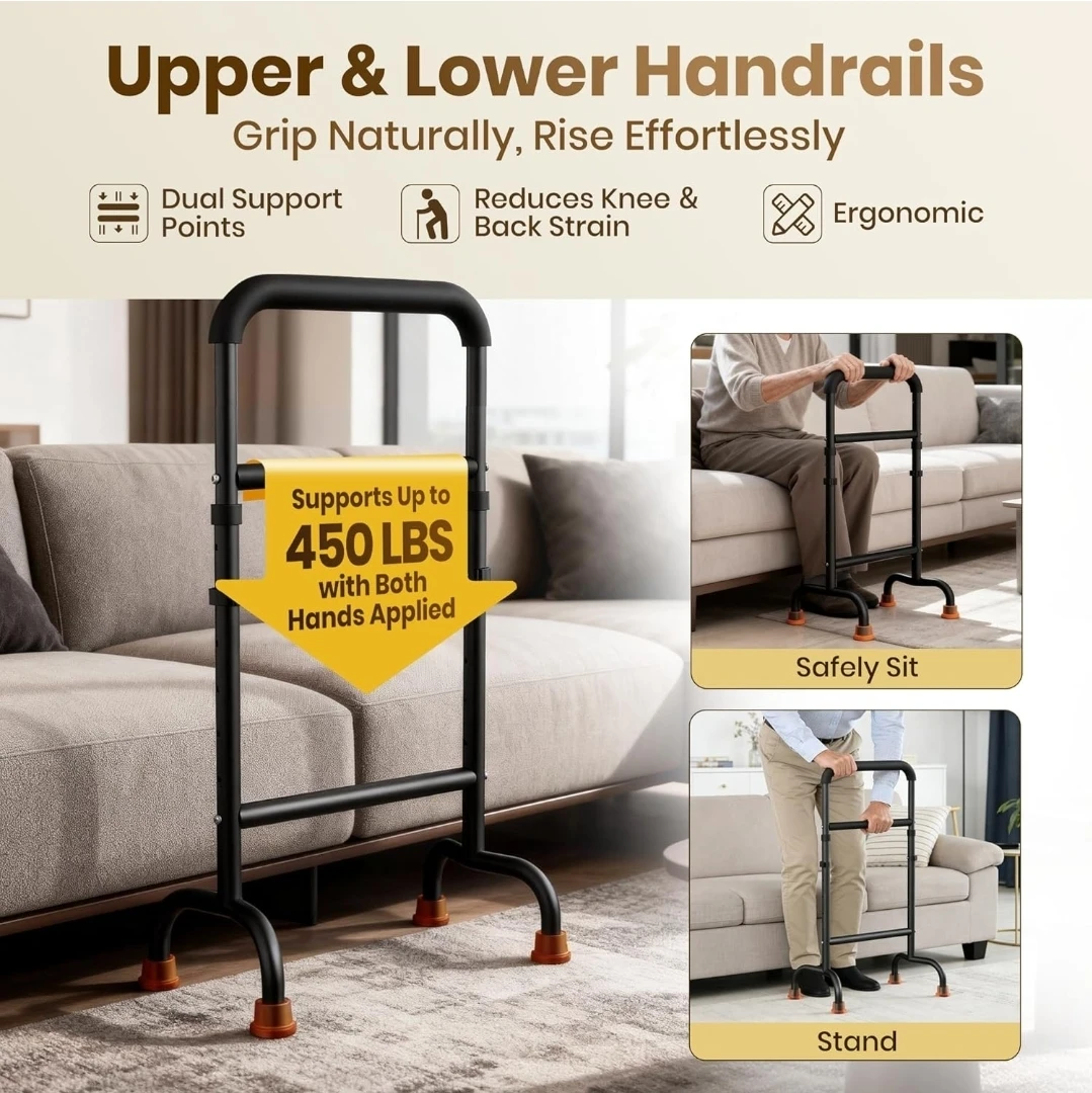 Stand Assist Mobility Aid for Seniors - 450lb Capacity - photo 3