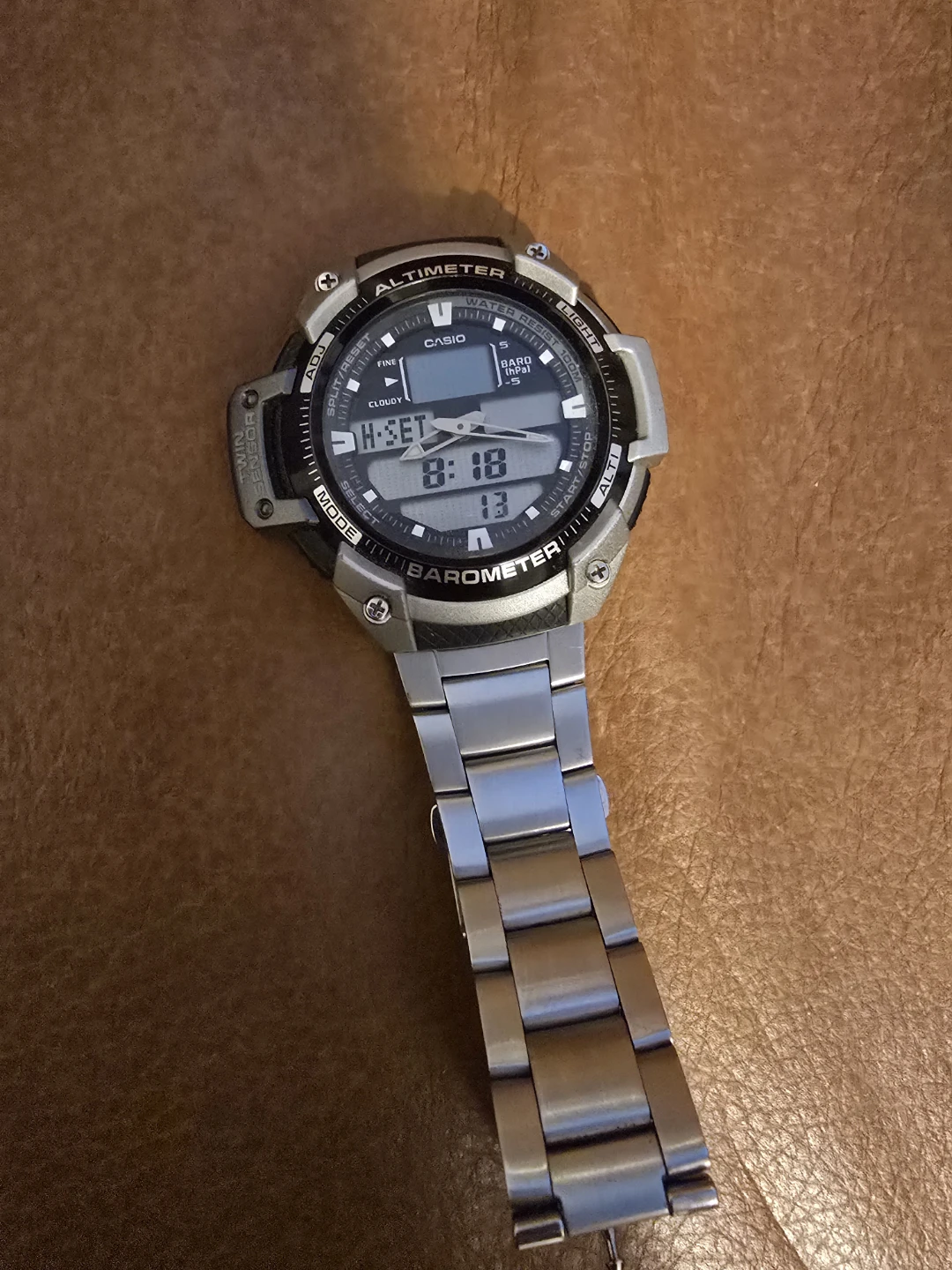 Casio Altimeter Barometer Watch