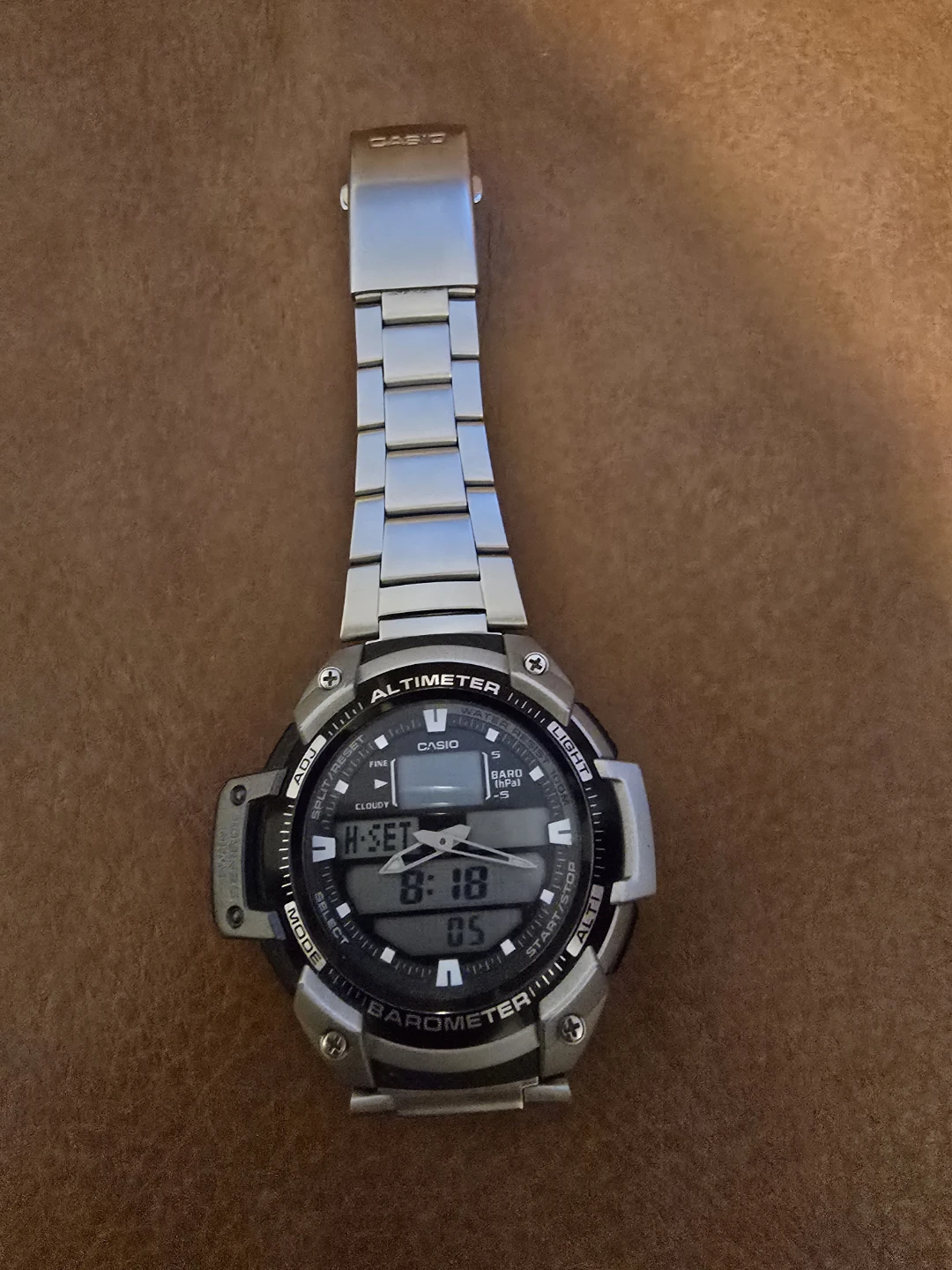 Casio Altimeter Barometer Watch - photo 2