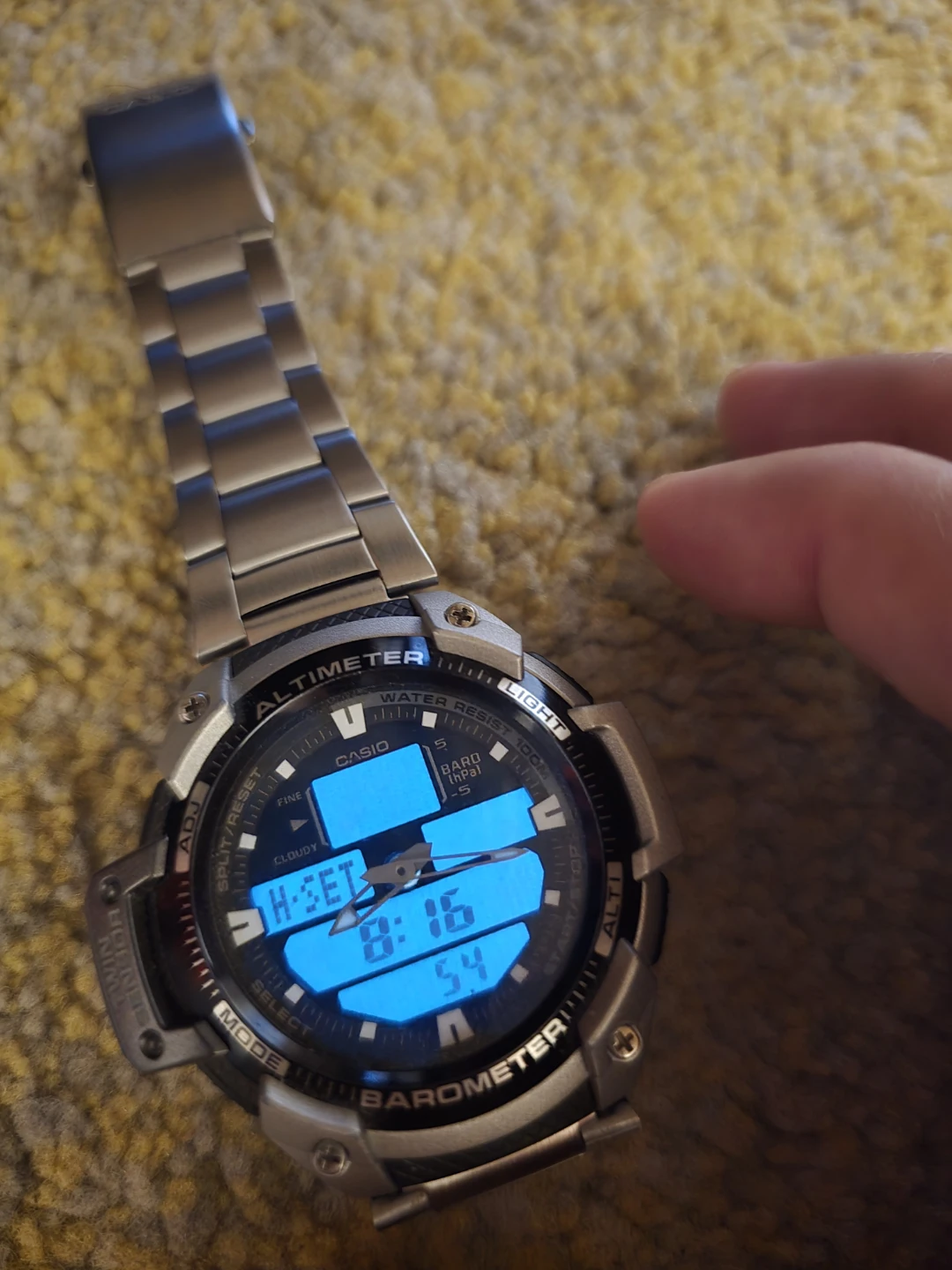 Casio Altimeter Barometer Watch - photo 3