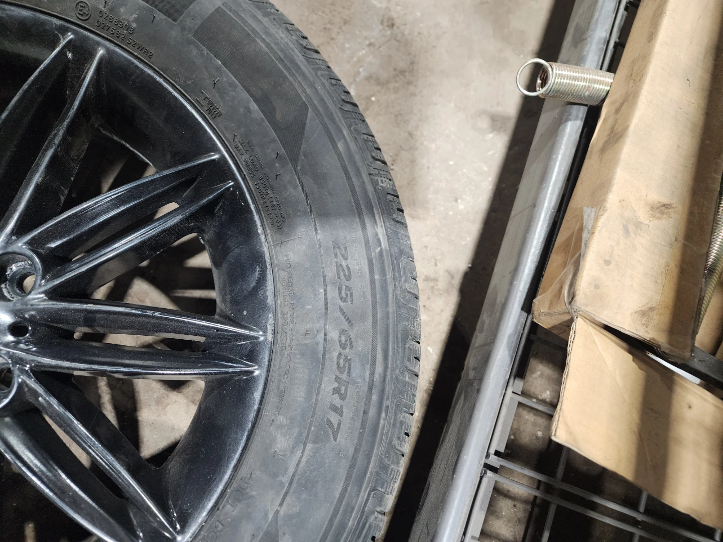 Set of 4 Tires with Rims - photo 2