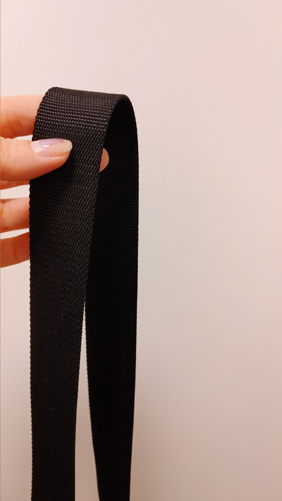 Black Strap with Carabiner Clips - photo 2