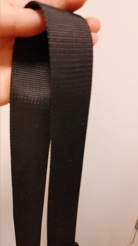 Black Strap with Carabiner Clips - photo 3