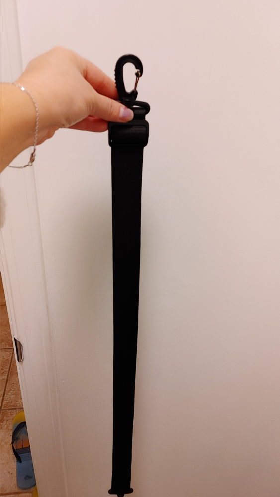 Black Strap with Carabiner Clips - photo 4