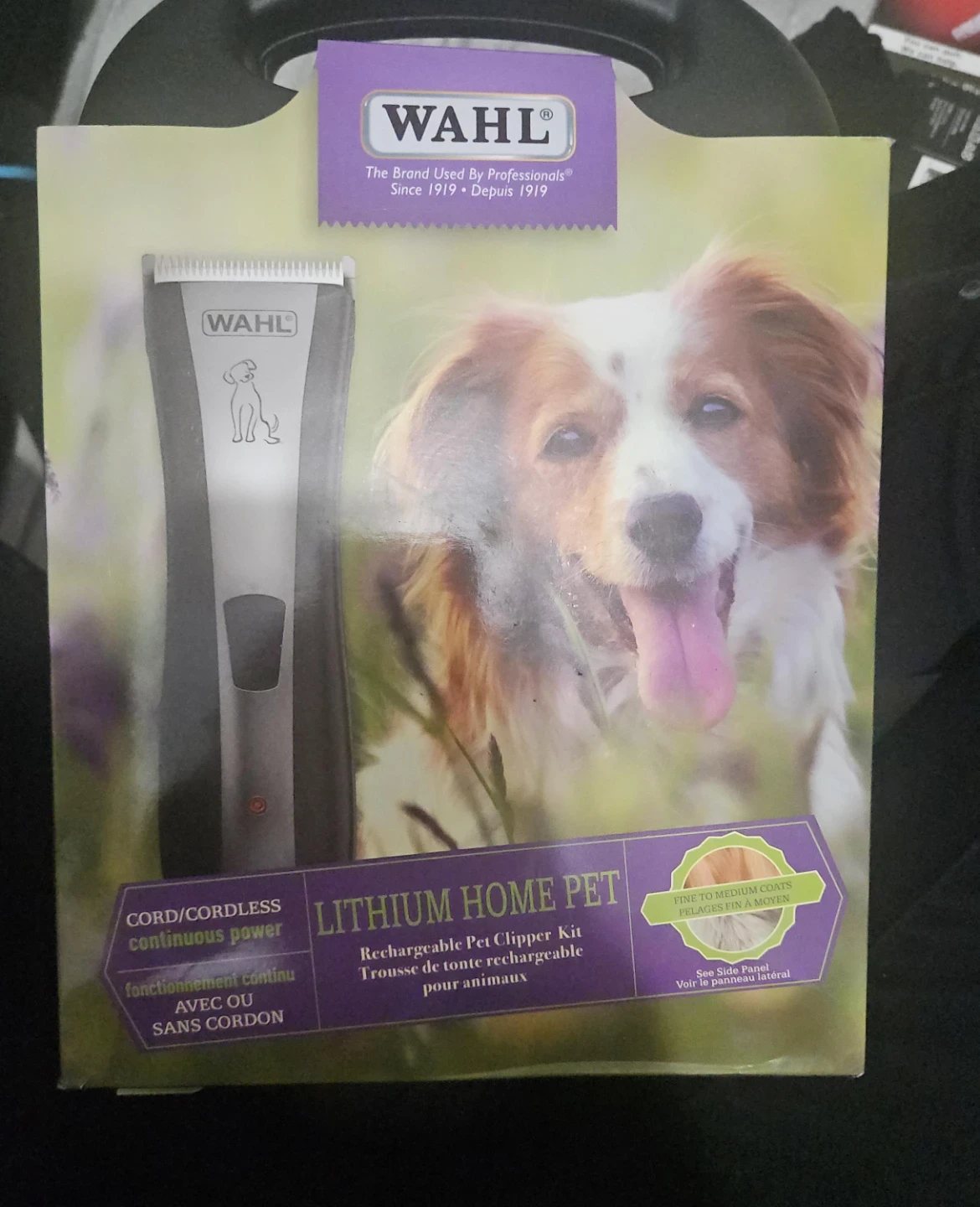 Wahl Lithium Home Pet Rechargeable Clipper Kit - photo 2