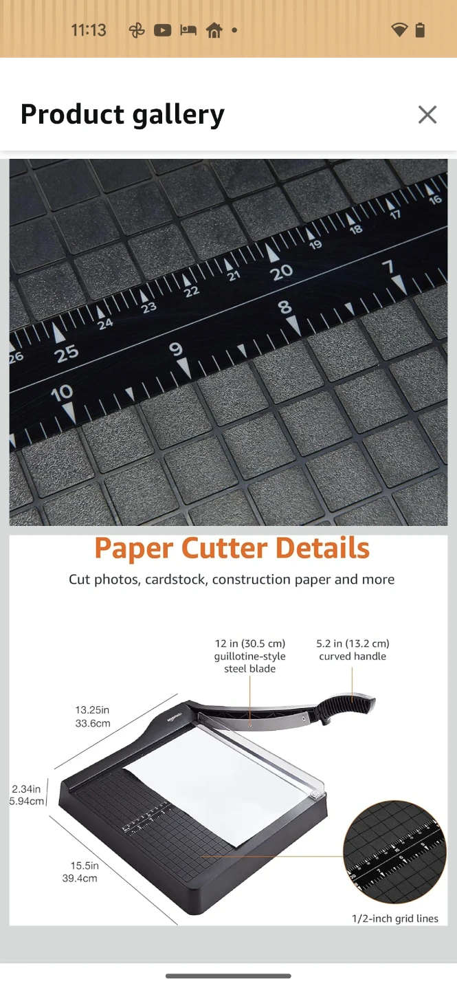 Amazon Basics Paper Trimmer - photo 5