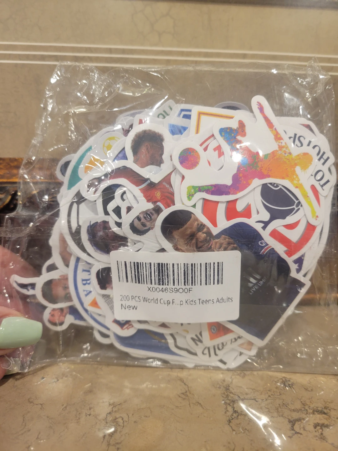 200 Soccer Stickers