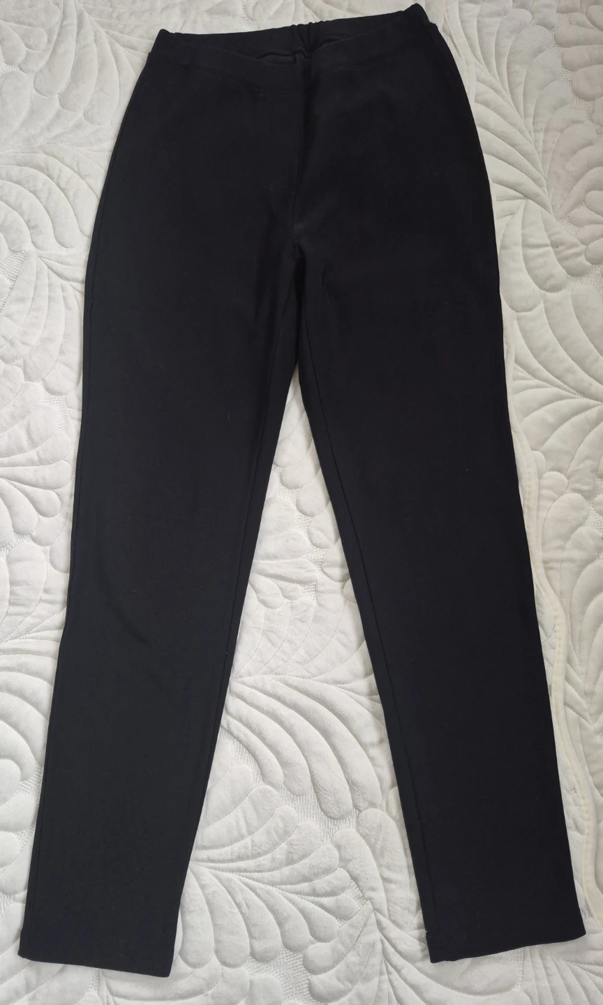 [New] Black Fleece Lined Pants Size Medium