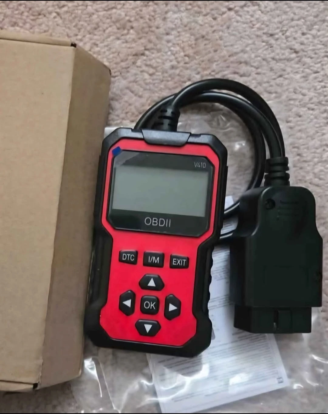 OBDII V410 Car Diagnostic Scanner Tool