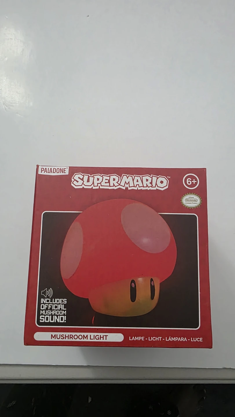 Super Mario Mushroom Light by Paladone