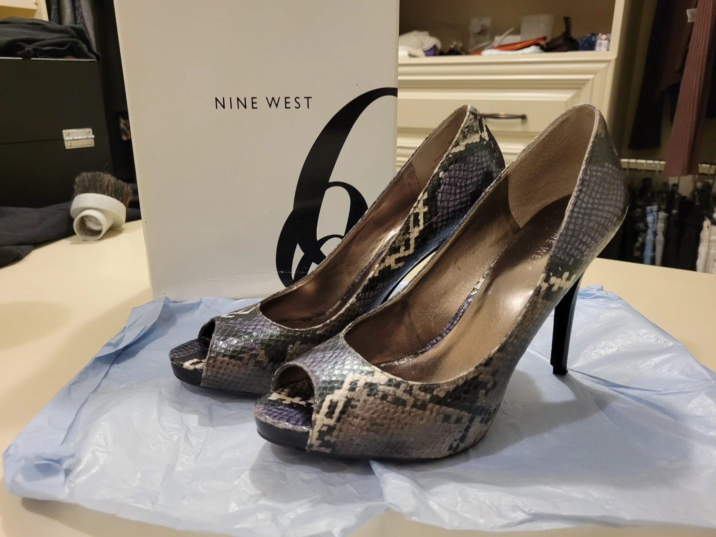 Nine West Women's Peep-Toe Heels - photo 3