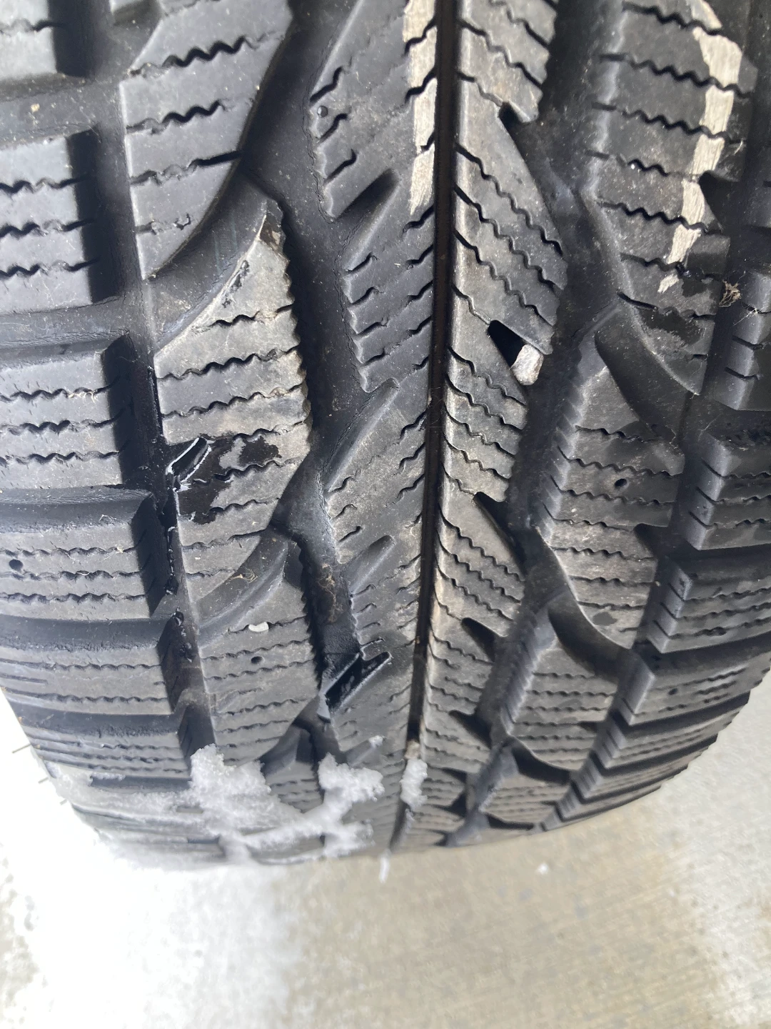 Used Winter Tire on Rim - photo 5