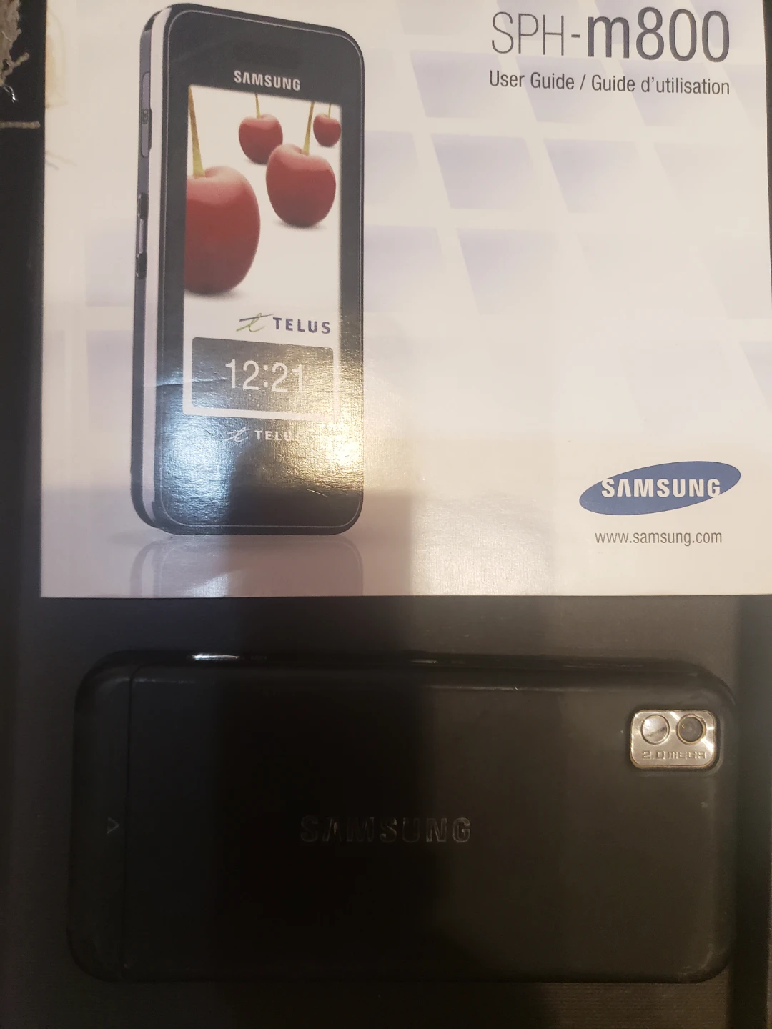 Samsung Instinct SPH-m800 Telus Cell Phone - photo 2