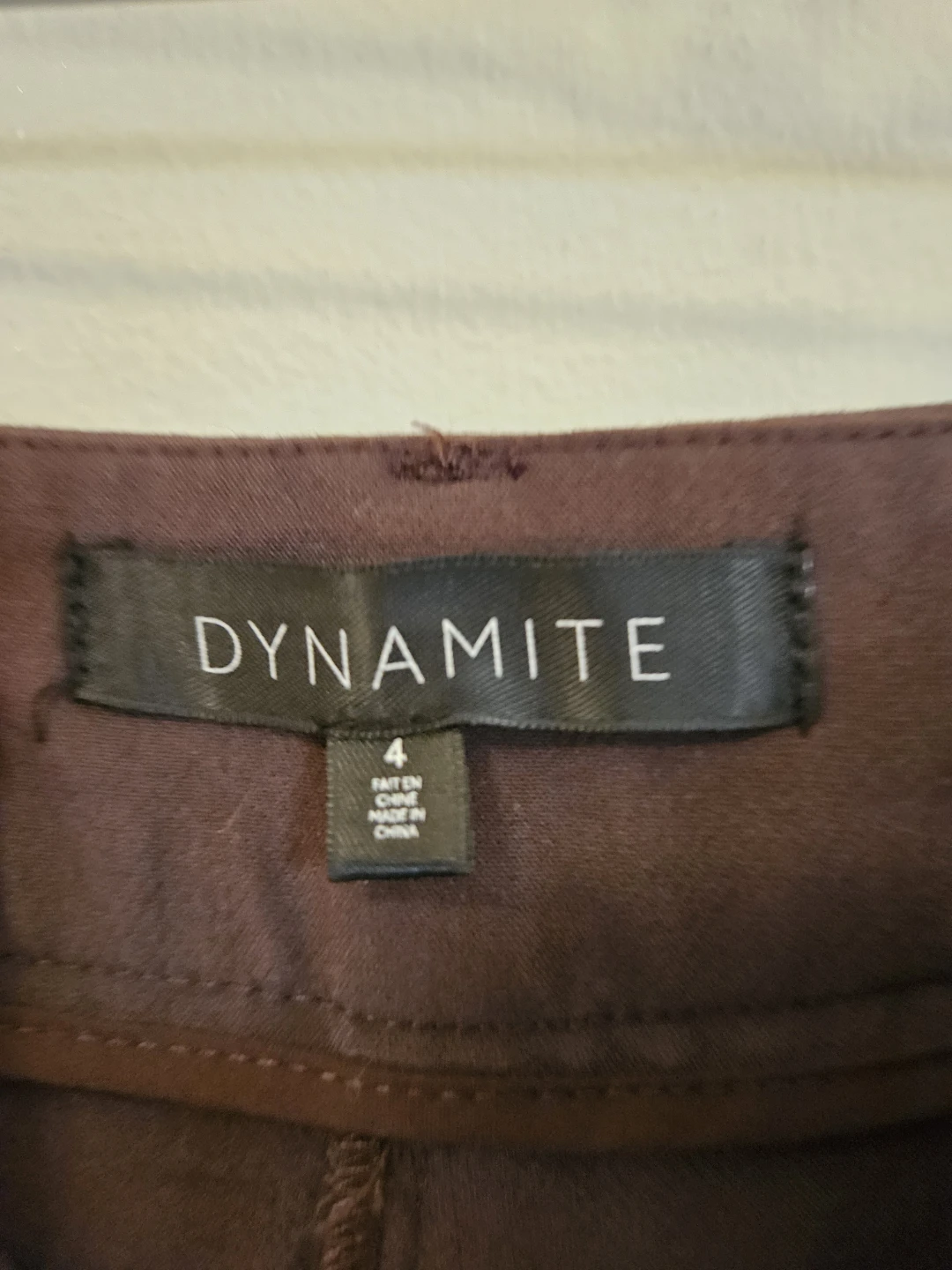 DYNAMITE Brown Mini Skirt Size 4 - photo 4
