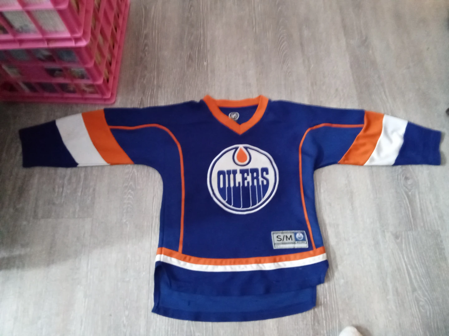 Edmonton Oilers Hockey Jersey S/M