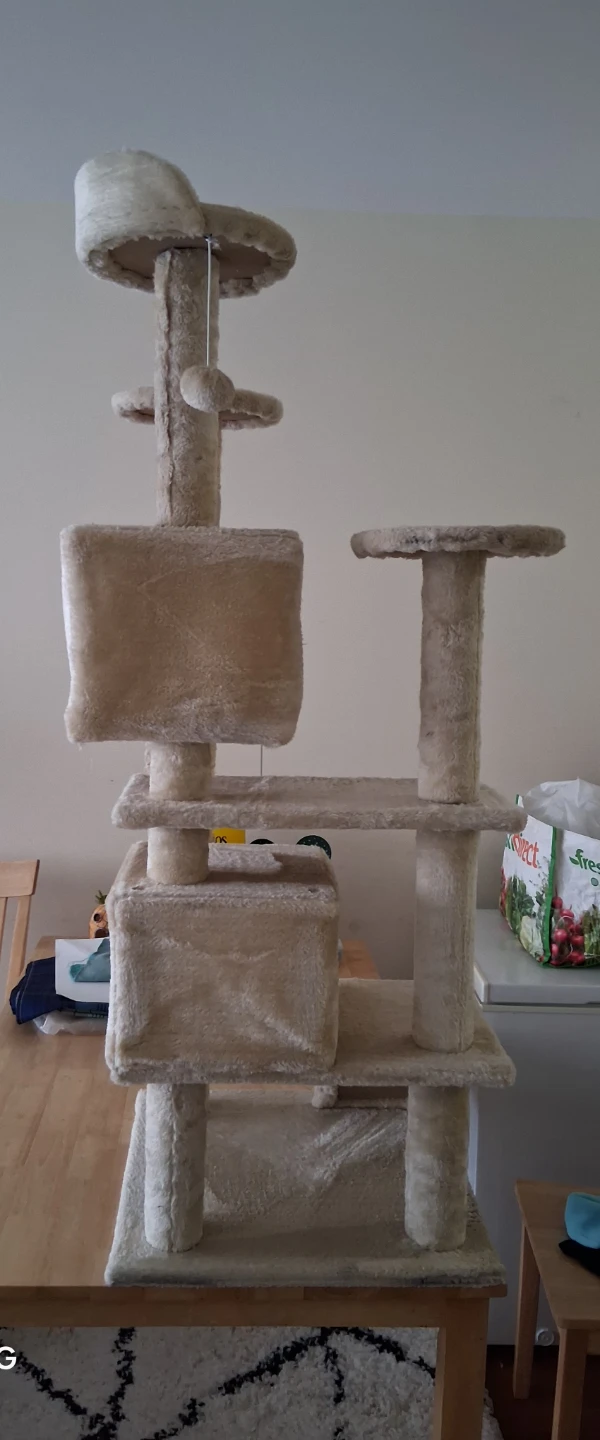 Multi-Level Cat Tree Condo with Perches and Hideaways
